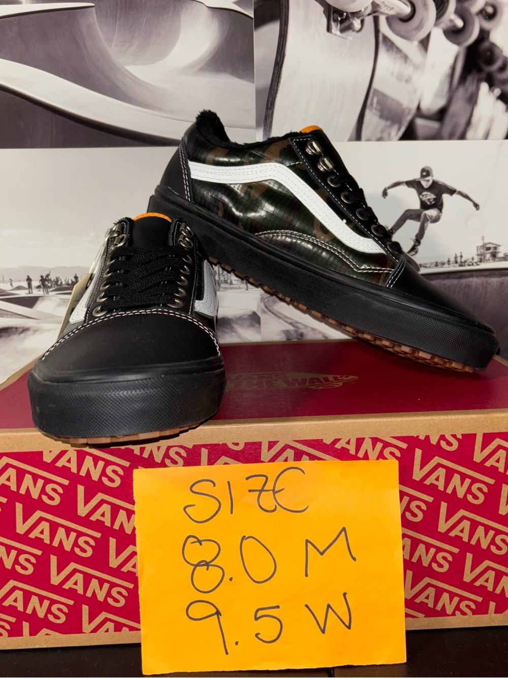 Vans Old Skool MTE sz 8.0 Men’s 9.5 Woman